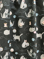 Cats and Yarn Fit & Flare Dress - Small only, 1 left!