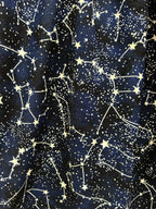 Glow in the Dark Constellations Fit & Flare Dress