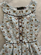 Elizabeth Dress in Hedgehogs - Large only