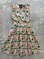 Woodland Vintage Dress in Cream