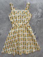 Pineapple Skater Dress