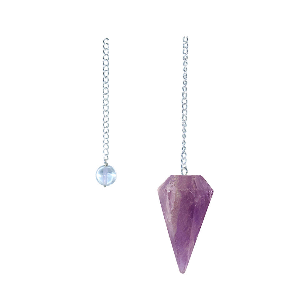 6-sided Pendulum - Amethyst