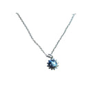 Bertoni Sterling Silver Sun Pendant Necklace – Transformation & Higher Consciousness Jewelry
