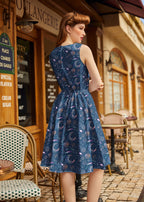 Space Vintage Dress