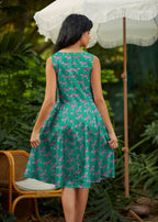 Leopard Vintage Dress