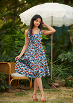 Hot Air Balloons Fit & Flare Dress