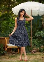Glow in the Dark Constellations Fit & Flare Dress