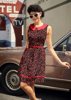 Hearts Collared Dress