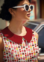 Cupcake Collared Dress