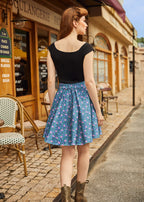 Flamingo Skater Skirt