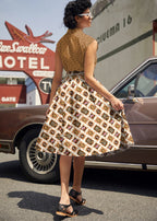 Mushrooms Doris Skirt
