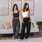 Akha Tribal Print Harem Pants