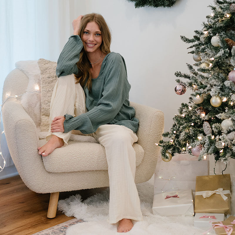 Sage Baja Pullover