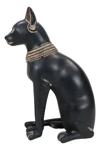 Small Egyptian Bastet Cat Statue 5"