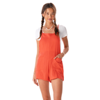 Bright Coral Boardwalk Romper