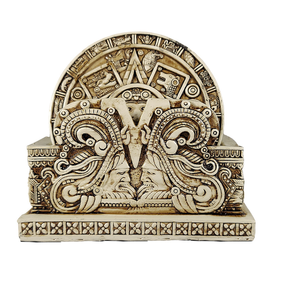 Maya Aztec Calendar Coasters