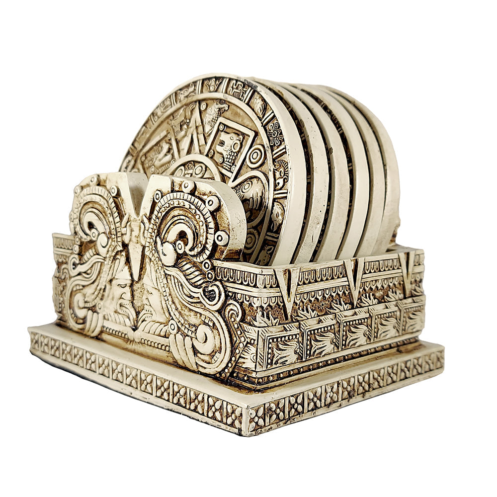 Maya Aztec Calendar Coasters
