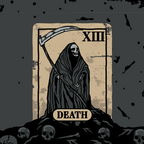 Death Tarot Card Ankle Socks