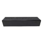 Black Finish Wood Incense Box Burner - Large