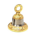 Carved Metal Bell 2"