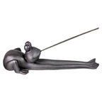 Ceramic Yoga Frog Incense Burner
