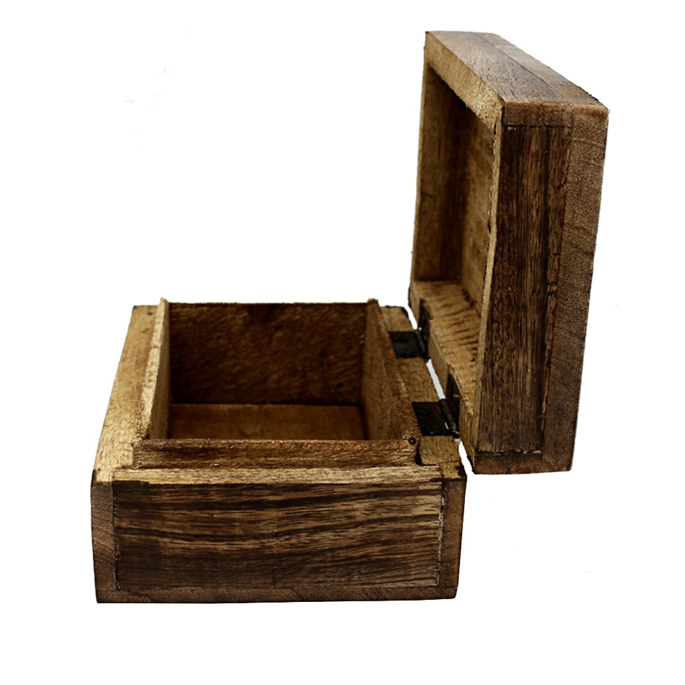 Tree of Life with Crows Wooden Box 4" x 6"