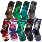 Cryptid Fanatic Crew Sock Pack | 9 Designs