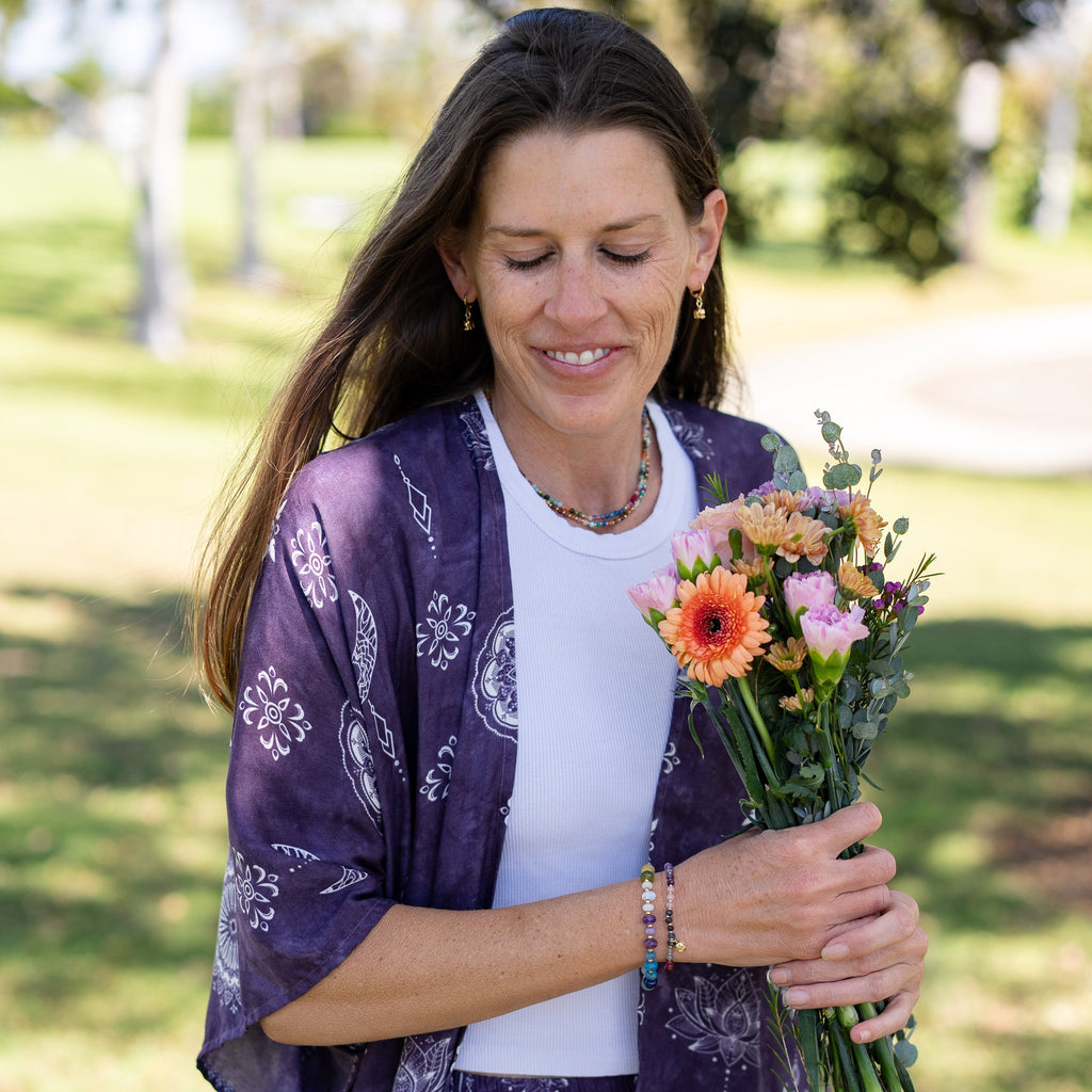 Mystic Plum Kimono