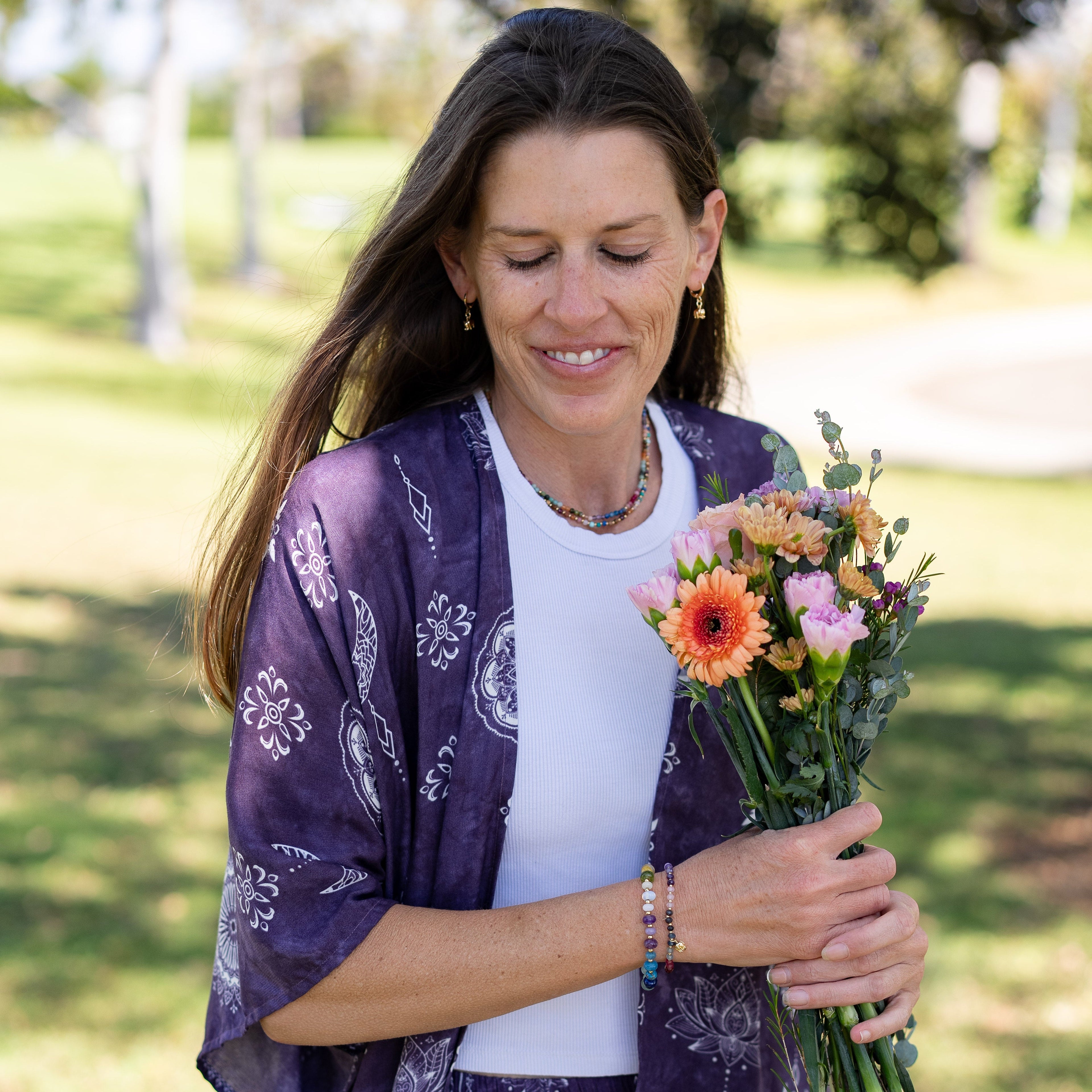Mystic Plum Kimono
