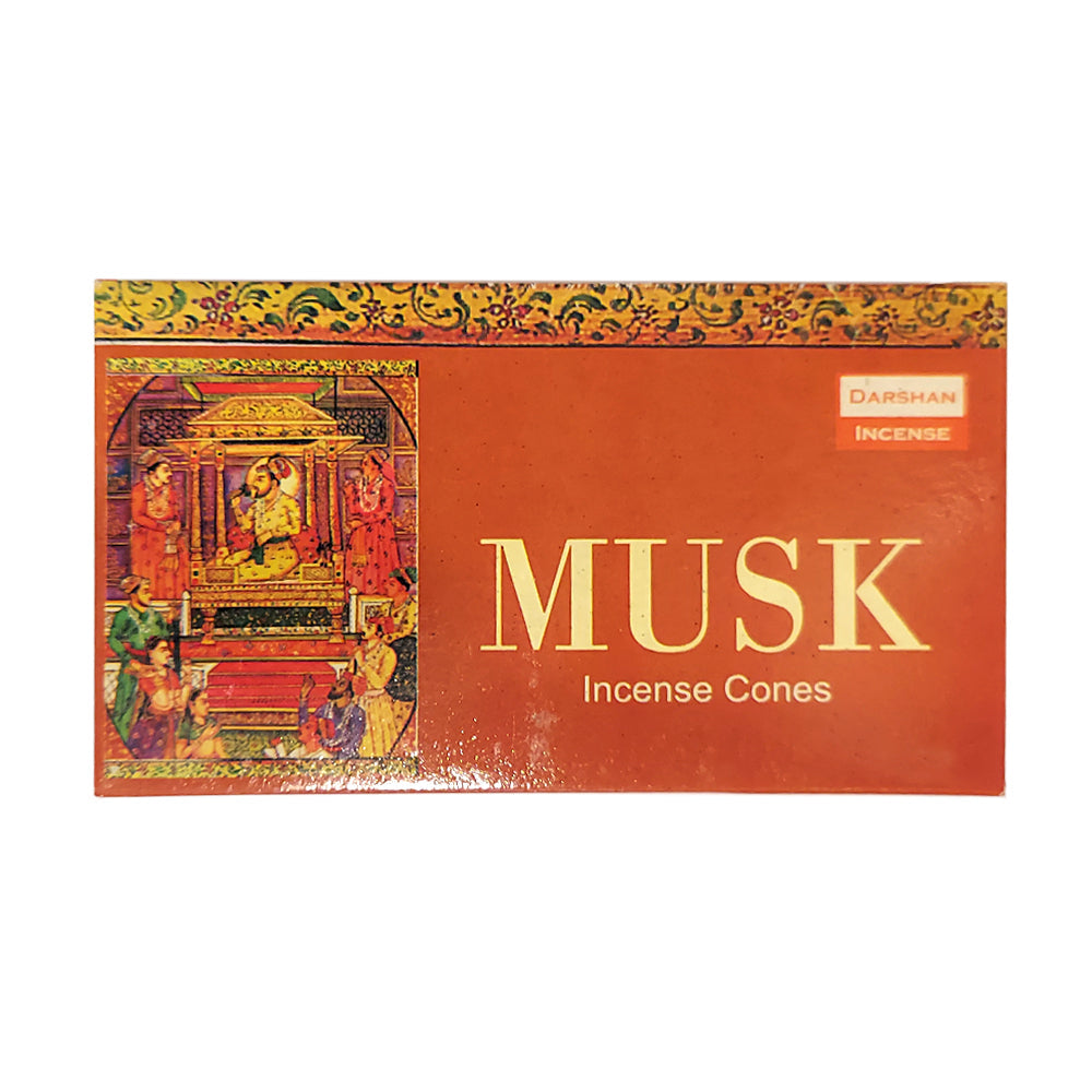 Darshan Musk Incense Cones
