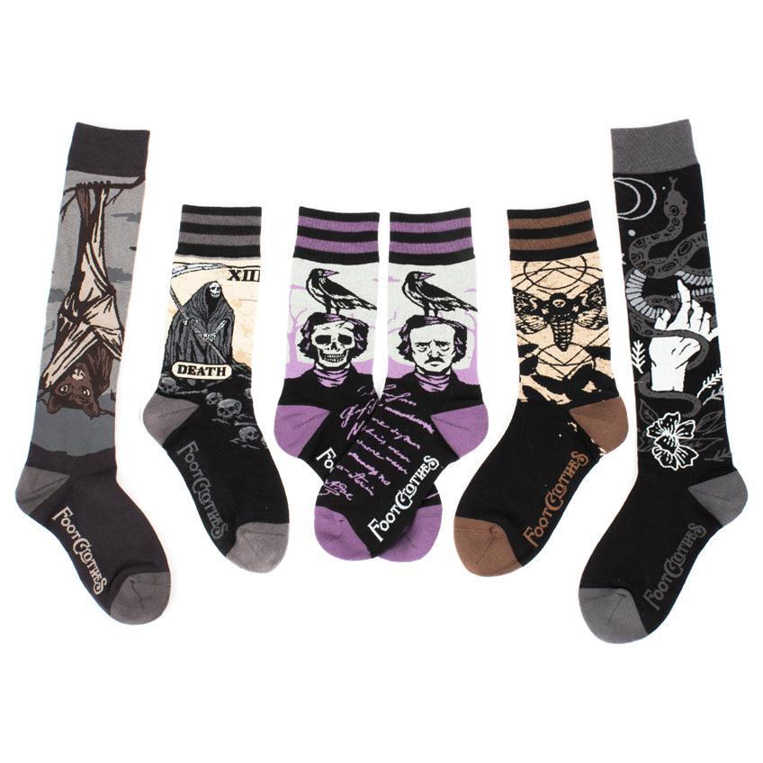 Dark Soles Goth Sock Pack | 5 Designs