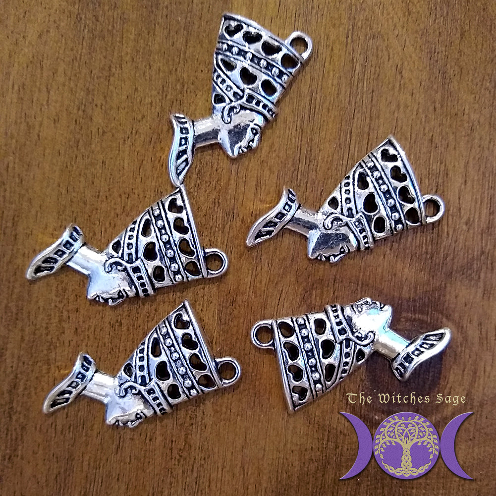 Egyptian Goddess Nefertiti Charm