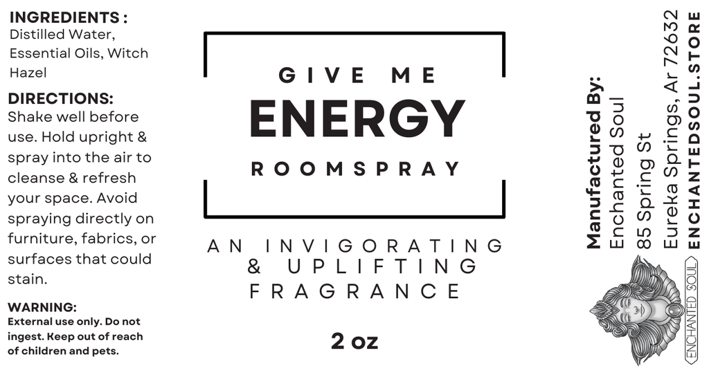 Give Me Energy Room Spray