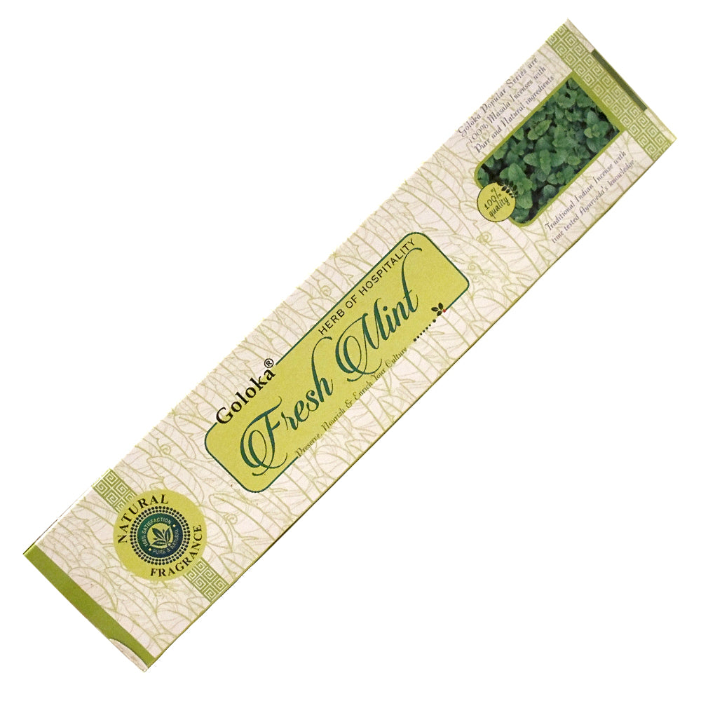 Goloka Fresh Mint Incense Sticks