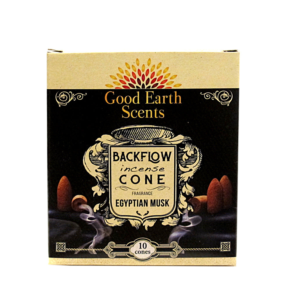 Soul Sticks (Good Earth) Egyptian Musk Backflow Incense Cones