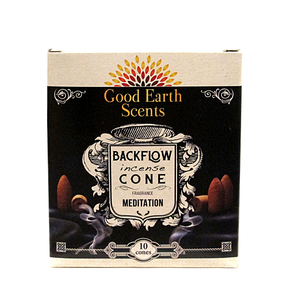 Soul Sticks(Good Earth) Meditation Backflow Incense Cones
