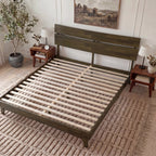 Aurora Solid Wood Bed Frame