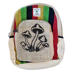 HEMP Mushroom Rasta Backpack