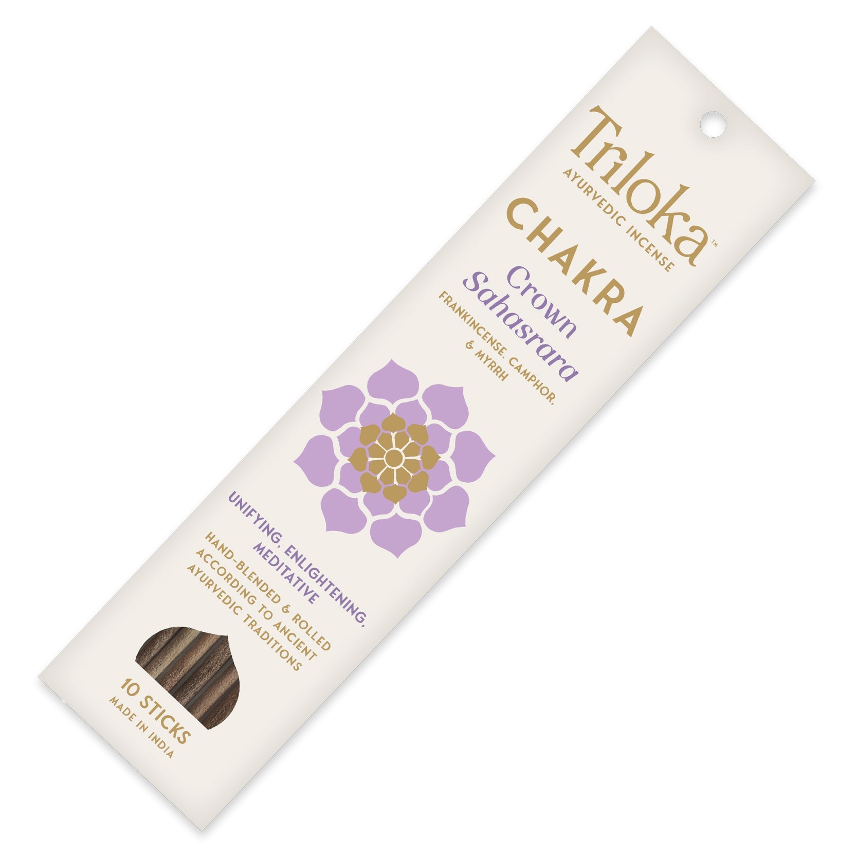 Triloka Crown Chakra Incense Sticks