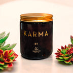 KARMA CANDLE - HIDDEN CRYSTALS INSIDE! -- by Moon Water Apothecary!