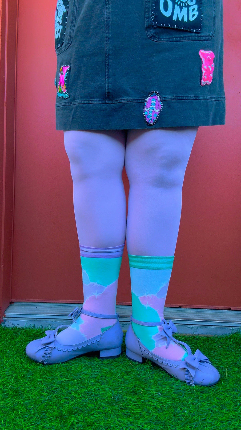 FrankenCutie Crew Socks