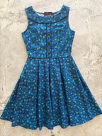 Elizabeth Dress in Peacock - XL only