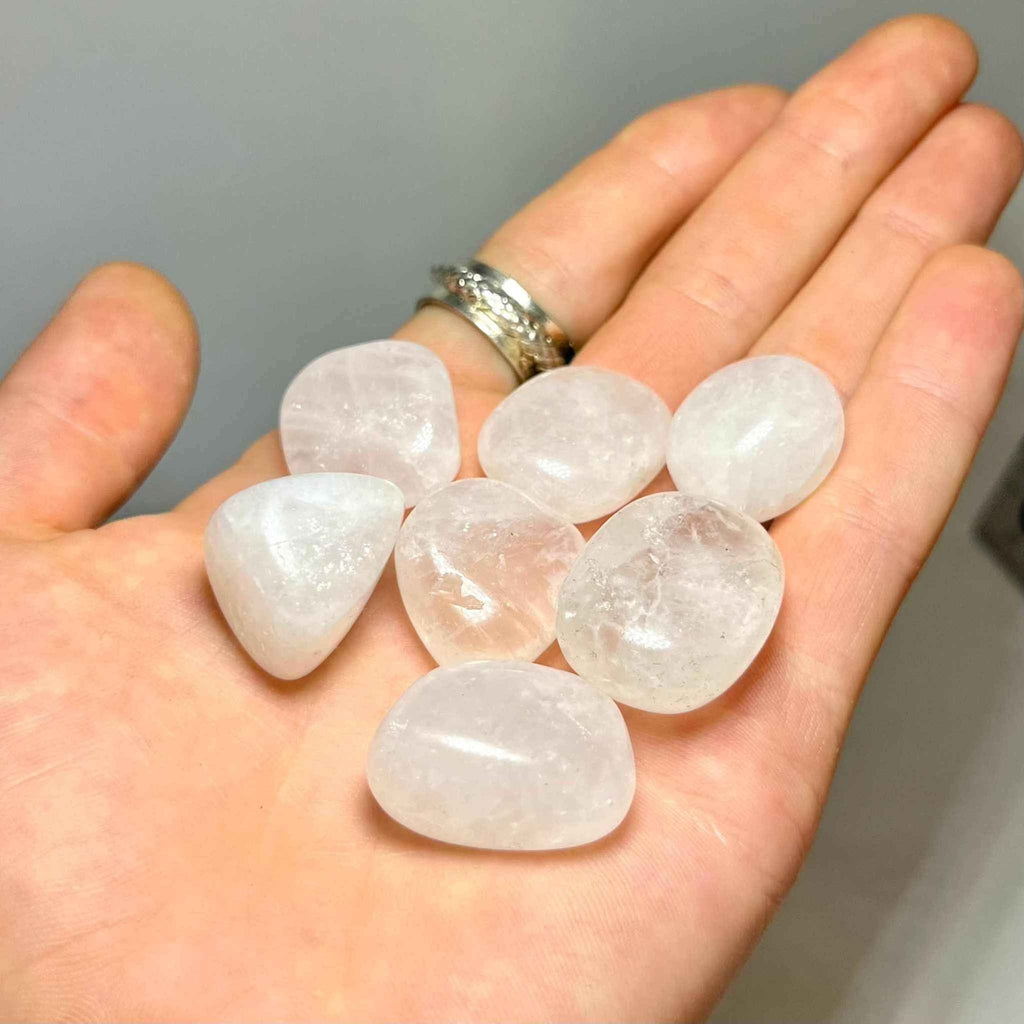 Snow Quartz Tumbled Stone