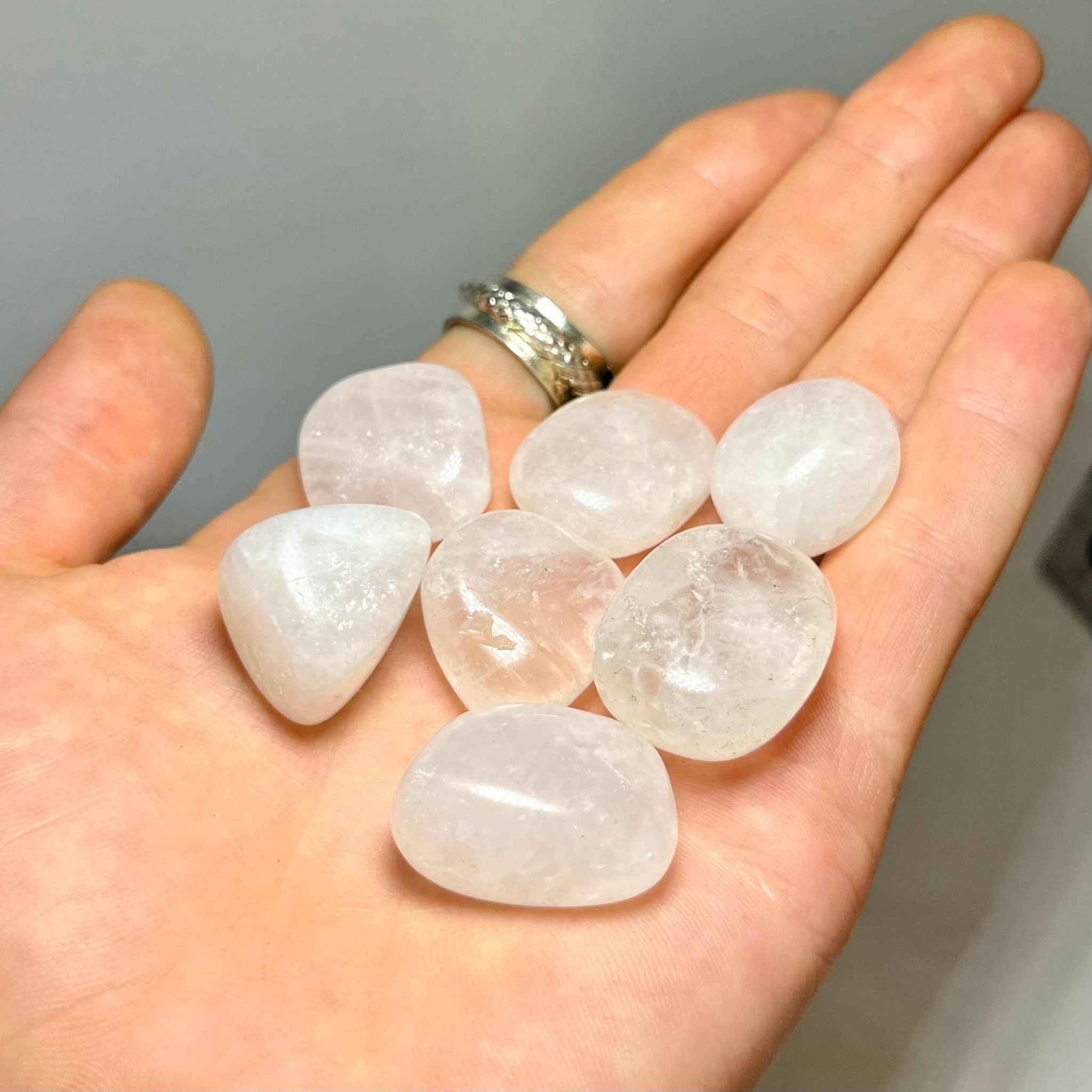 Snow Quartz Tumbled Stone