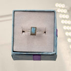 Dainty Labradorite Ring