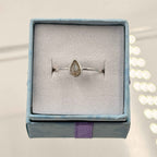 Dainty Labradorite Ring