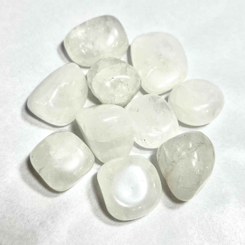 Snow Quartz Tumbled Stone
