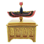 Egyptian Goddess Isis with Open Wings Trinket Box