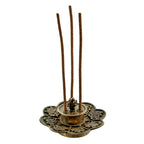 Lotus Tibetan Incense Burner - Antique