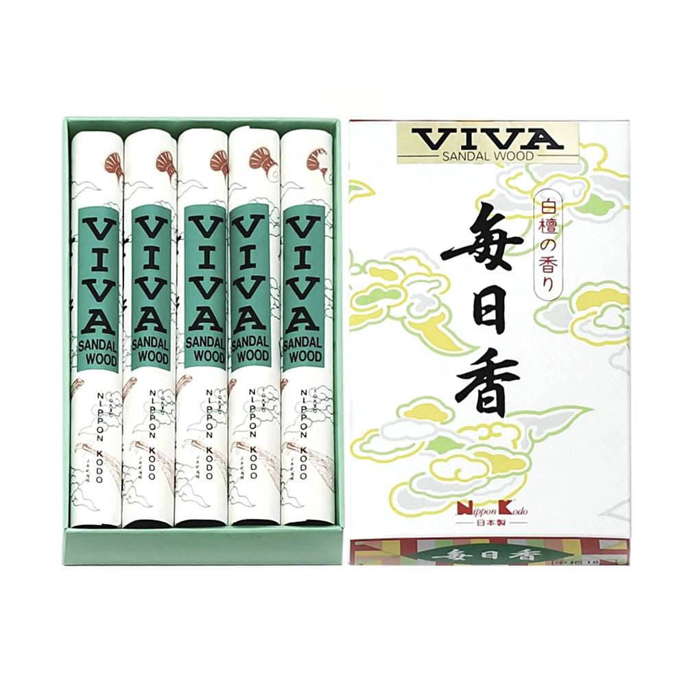 MAINICHI-KOH VIVA Sandalwood Incense Sticks 5.5"